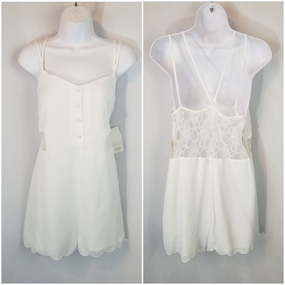 Tobi Lace Romper
